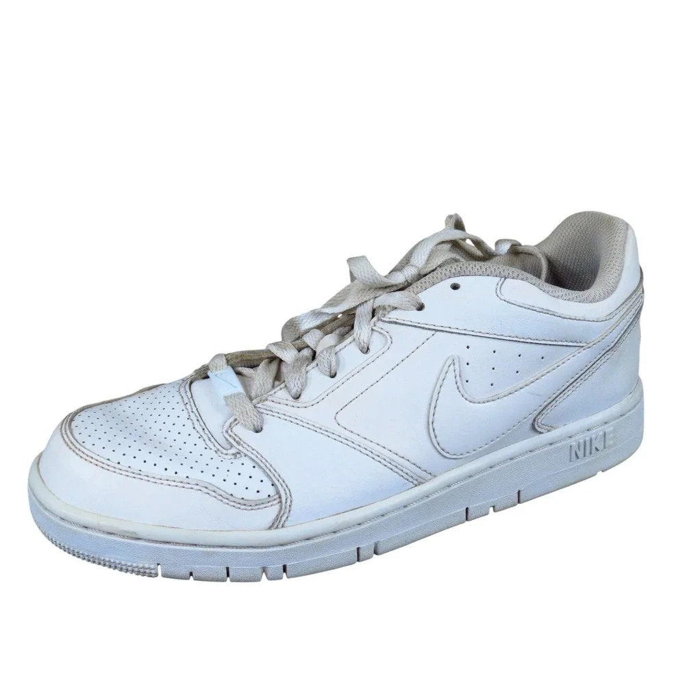Nike Air Prestige IV Low Men Sneakers Size 8 White Leather Classic Casual Shoes